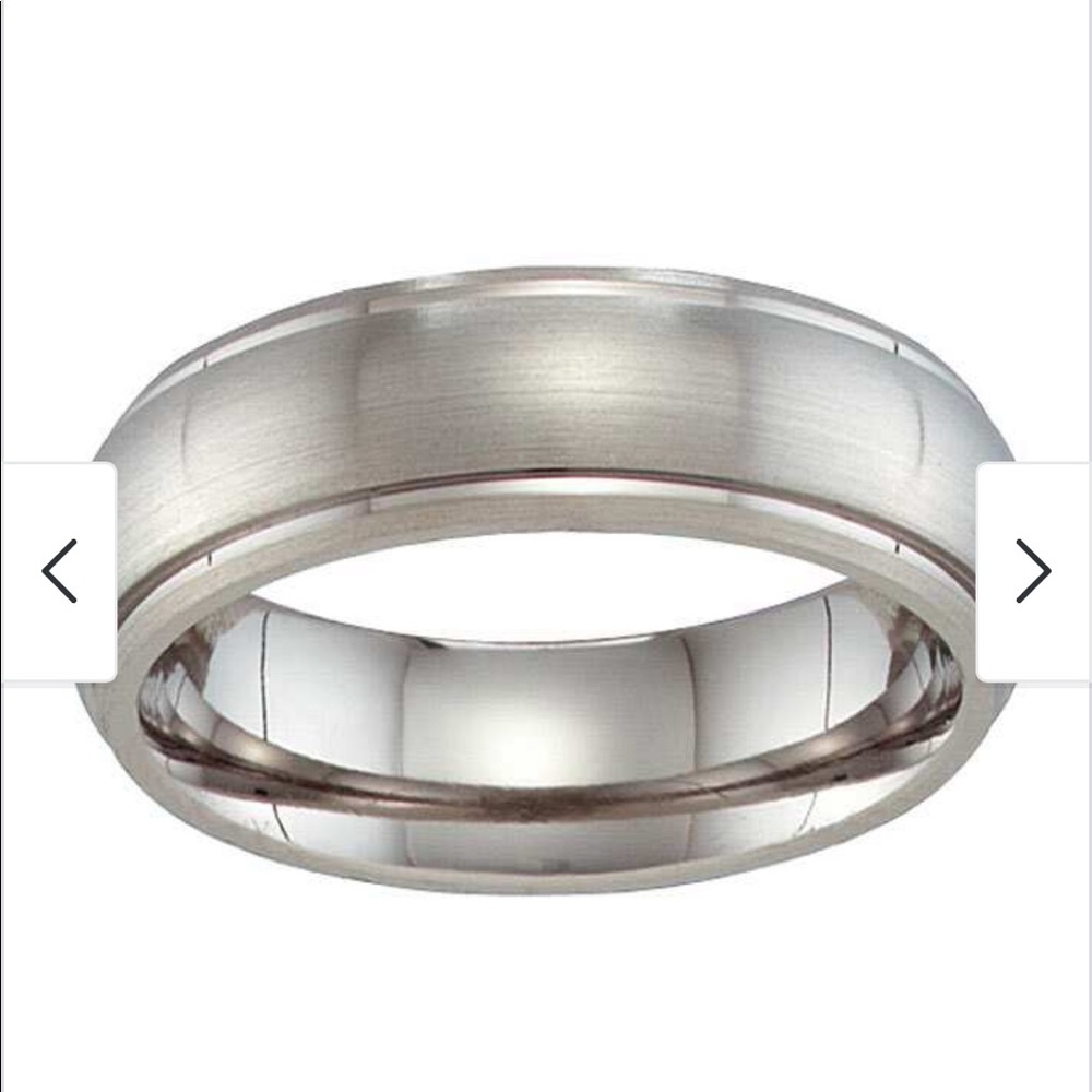 Titanium Beveled Band (6 mm) 12